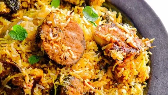 45. Fish Biryani