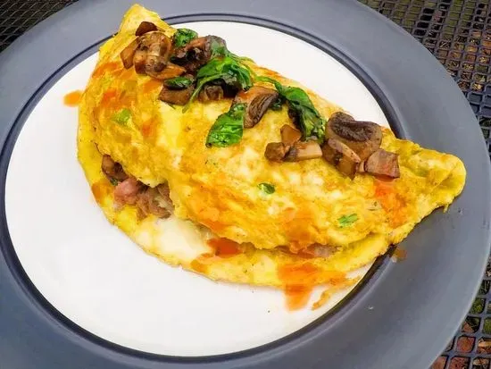 Philly Cheesesteak Omelette