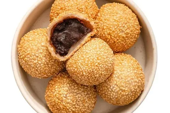 A5. Sesame Ball 8Pcs (Red Bean)