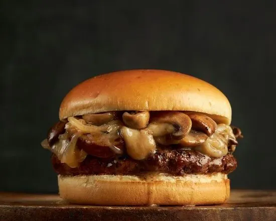 1/4 Lb Mushroom Cheeseburger  Combo