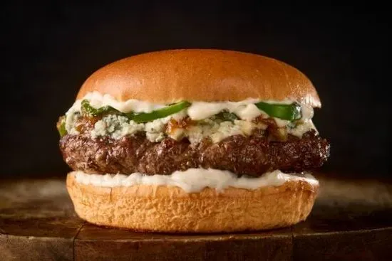 1/2 Lb Spicy Blues Burger