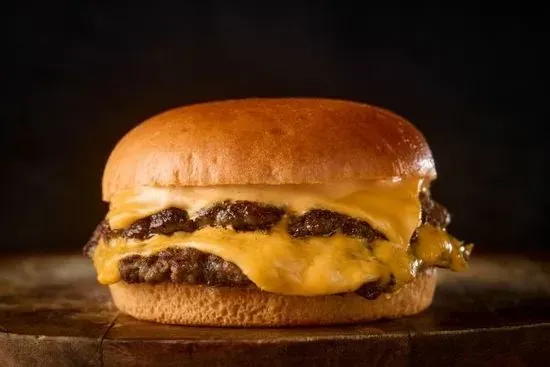 Double Smashed Cheeseburger Combo $17.25