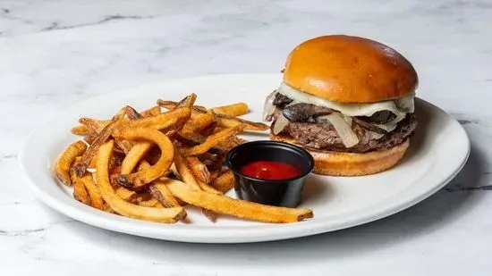 1/2 Lb Mushroon Burger COMBO