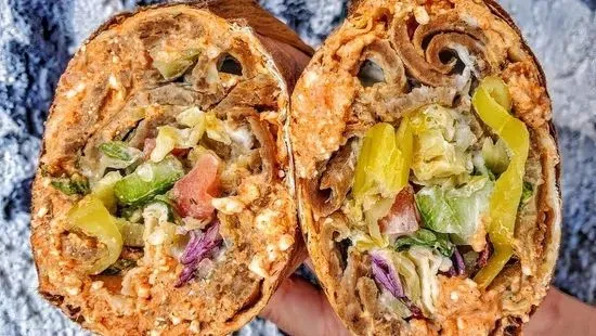 Zesty Feta Doner Wrap