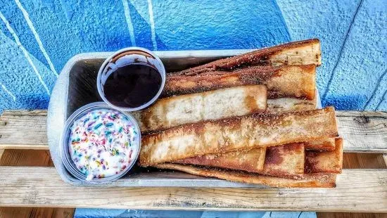 Cinnamon Sugar Pita Strips