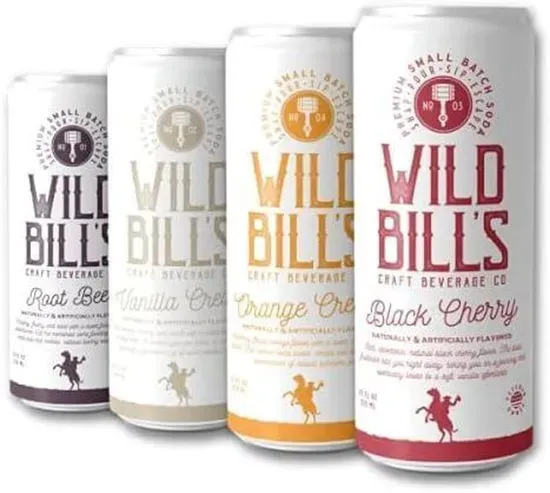 Wild Bills Premium Soda