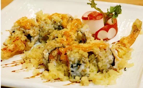 Spicy Shrimp Crunch Tempura Roll