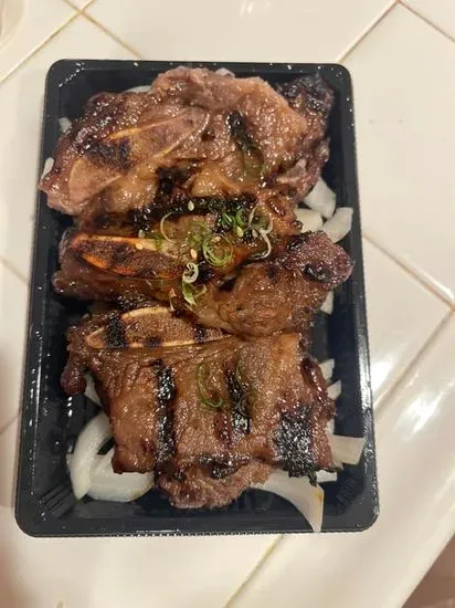 BBQ Short Ribs Sizzling Plate