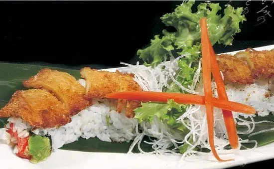 Salmon Crunch Tempura Roll