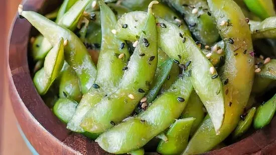 Garlic Edamame