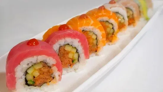 Spicy Rainbow Fresh Roll