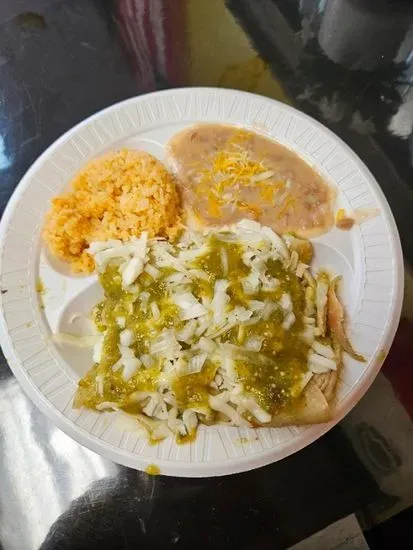 Enchiladas Plate