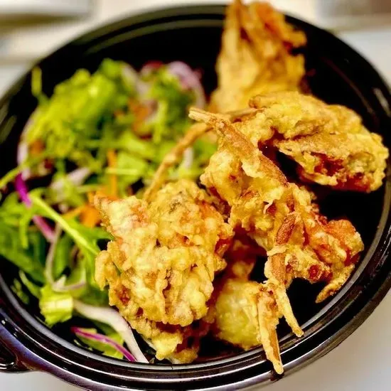 GARLIC BUTTER SOFT-SHELL CRAB