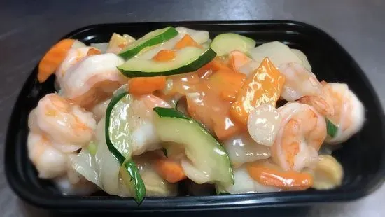 L 白菜虾 / L15. Shrimp with Chinese Vegetables