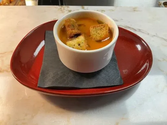 Fire Roasted Tomato Bisque Cup