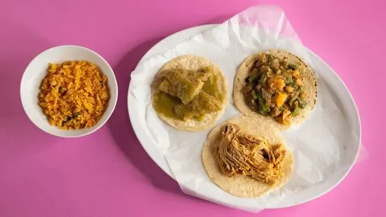 Tacos De Guisados (Pick 3)