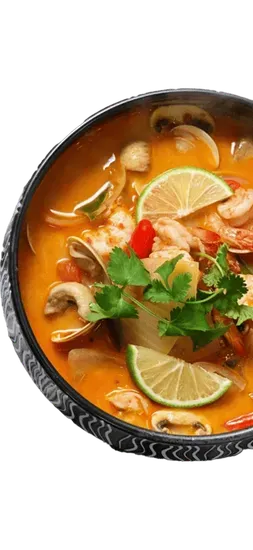 Thai Tom Yum Soup (Chicken or Shrimp)