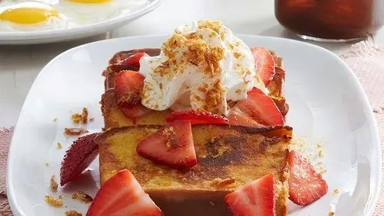 Strawberry Pound Cake French Toast