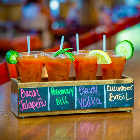 Infused Vodka Flight