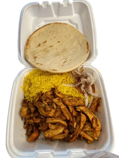 19. Chicken Shawarma Plate