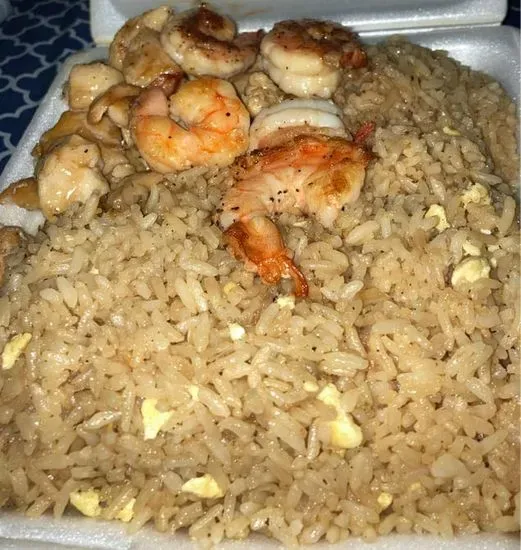 Hibachi Chicken & Shrimp