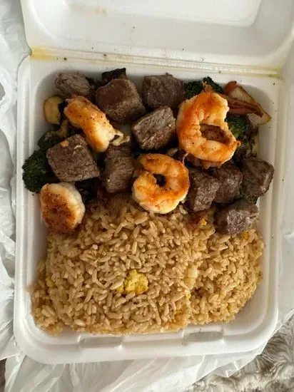 Hibachi Steak & Shrimp