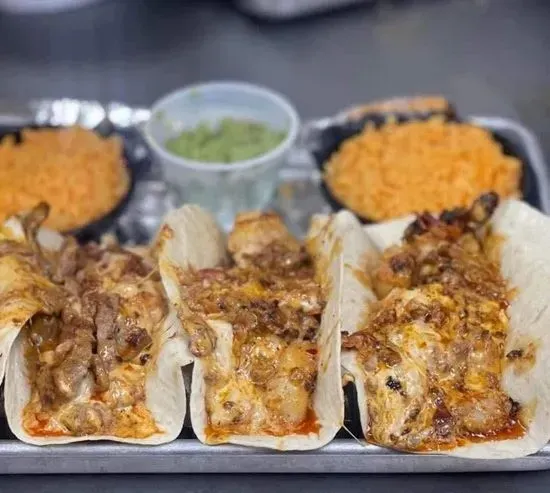 2 Pieces Fiesta meal tacos