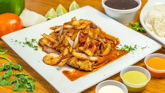 Criollo Fish with shrimp