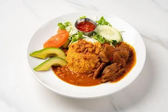 La Bandera Dominicana Bowl lunch