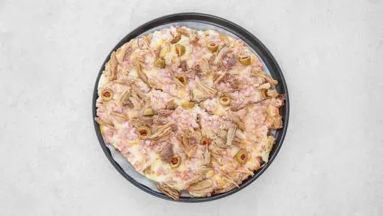 Pizza de carne de cerdo / pork pizza