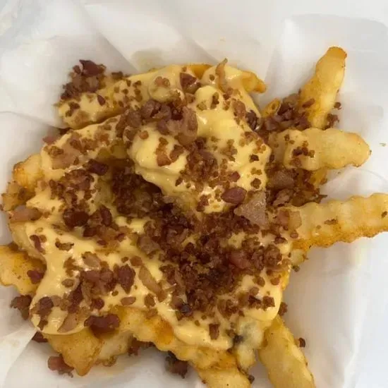 Bacon cheese fries