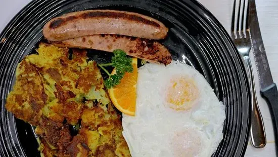 Chicken Apple Sausage & 2 Eggs