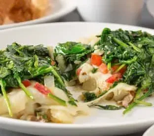 Spinach Top Potatoes