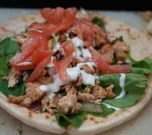 Heavenly Chicken Spinach Wrap