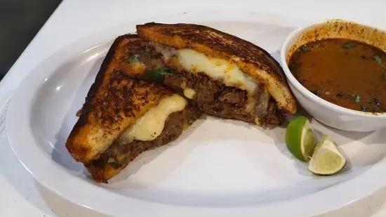 Birria Toasted Cheese 