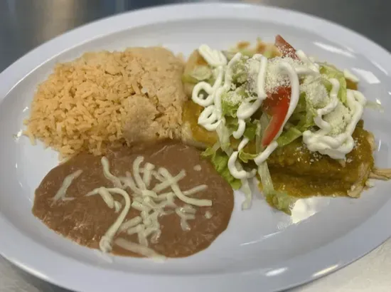 Enchiladas Meal(green)