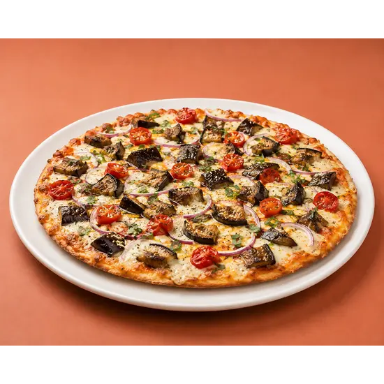 ROASTED EGGPLANT PIZZA