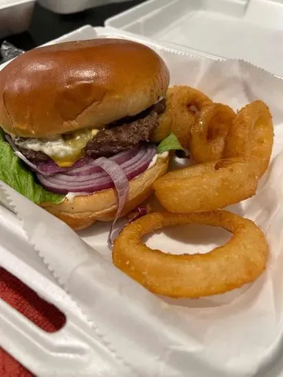 Diner Burger with Cheese