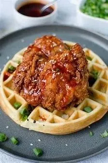 Chicken & Waffle with Breast