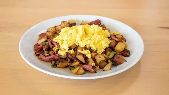 Corned Beef Hash & Eggs