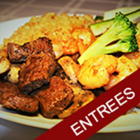 Hibachi Steak and Shrimp