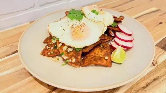 Spicy Soaring Chilaquiles