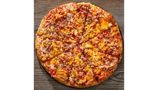 Large Pizza - Bacon Double Cheeseburger