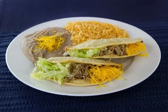 #2. Two Beef Tacos 