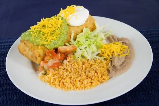 #20. Chimichanga Plate