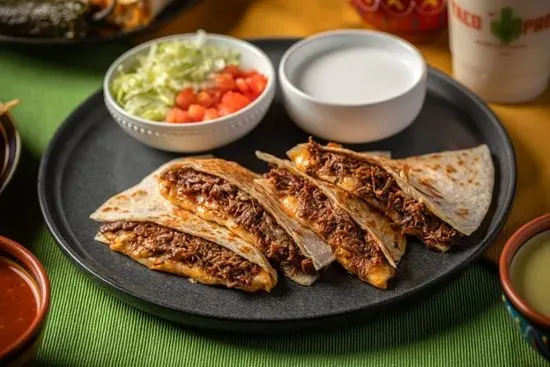 Barbacoa Quesadilla