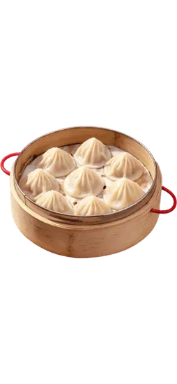 Steam Pork Soup Dumplings (8) 小笼包