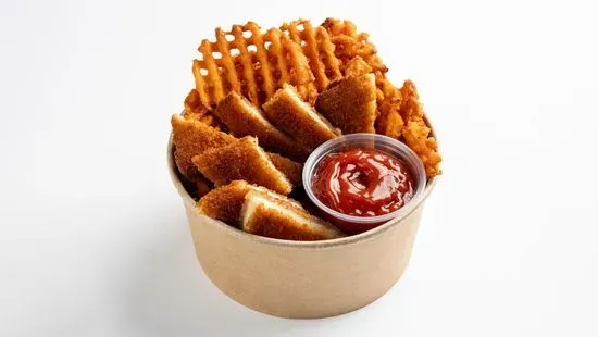 Kid's Crispy Chicken & Fries Bowl