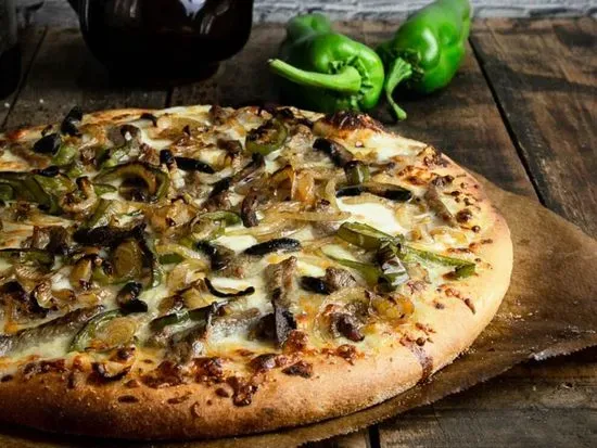 Philly Cheesesteak Pizza 16" XL
