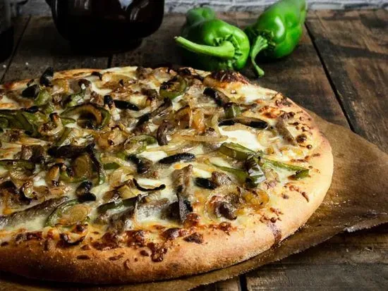 Large Philly Cheesesteak Pizza